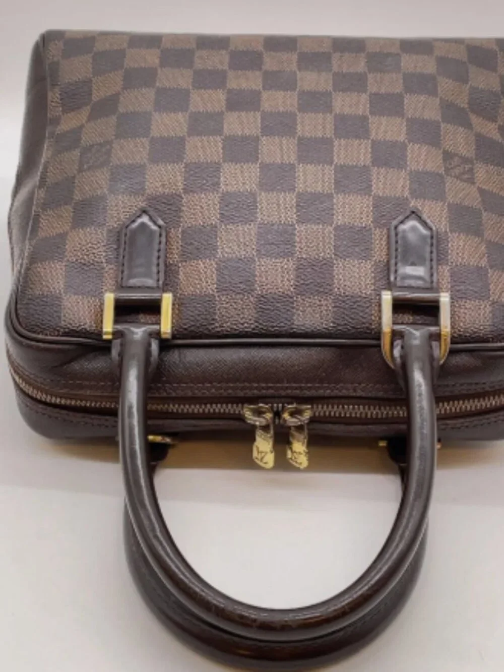 Louis Vuitton Damier Ebene Brera Hand Bag – N51150 – Made in France